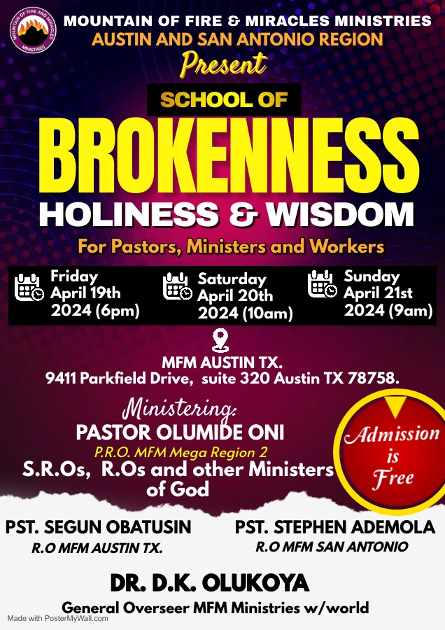 You are currently viewing School of Brokenness, Holiness and Wisdom